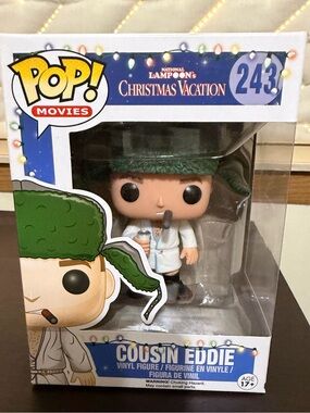 Funko Pop! Movies Cousin Eddie Vinyl Figure - Green, White, Black